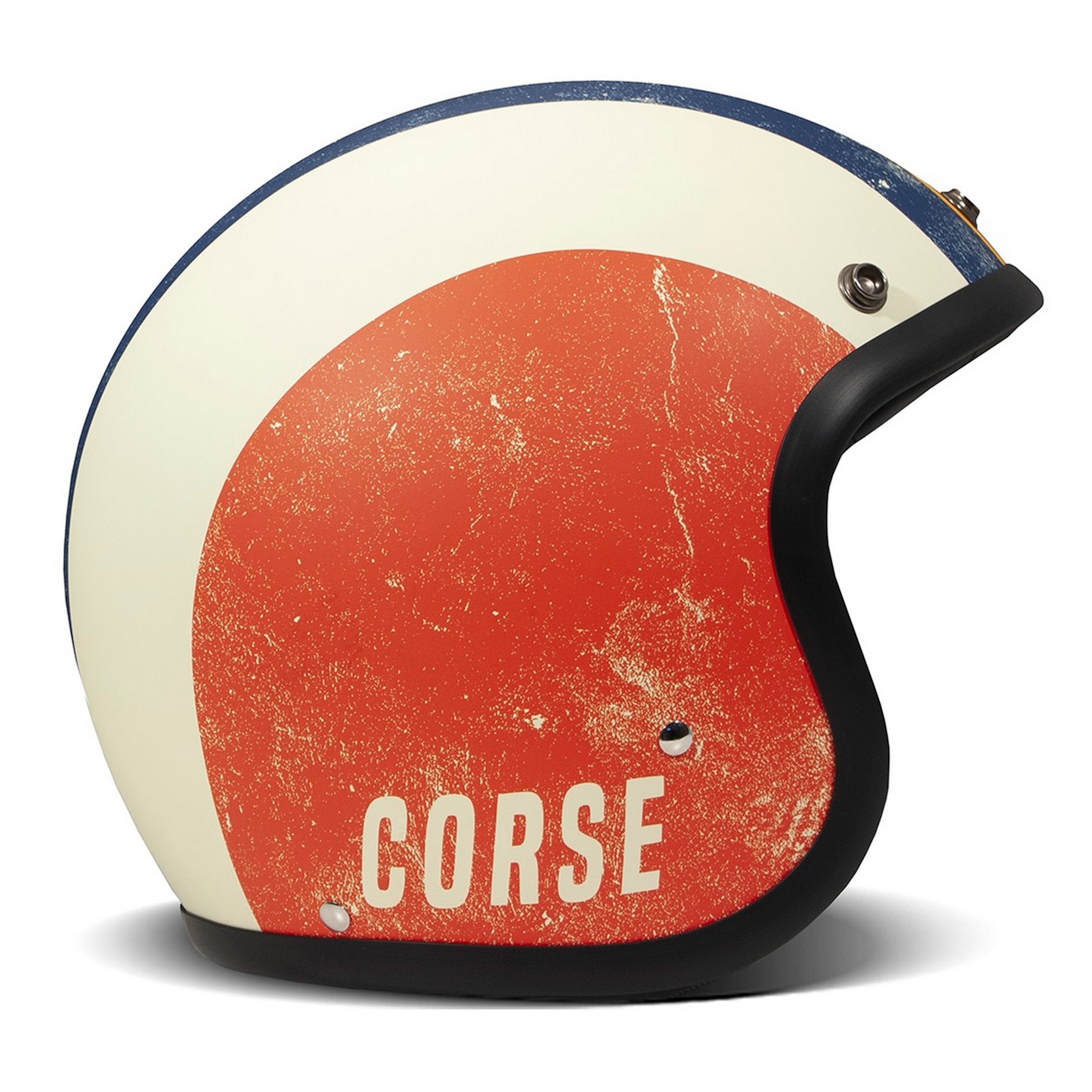 Image of Helm DMD RETRO Squadra Corse, weiß matt, Gr. M, 56-57cm Jethelm Jethelm