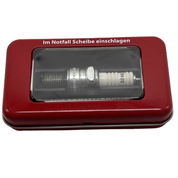 Image of Zündkerzenbox VESPTEC Notfallbox rot