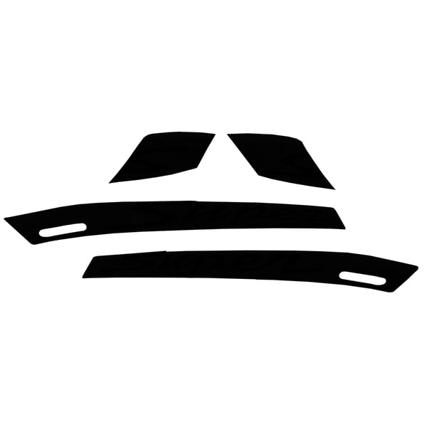 Image of Aufkleberdekorset PIAGGIO mit Motiv "Super" für Vespa GTS Super Sport 125/300ccm