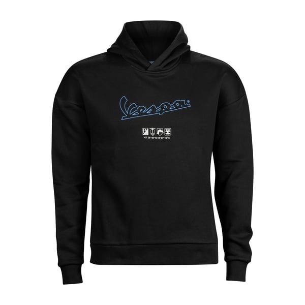 Image of Kapuzen-Sweatshirt/Hoodie PIAGGIO "Vespa" Größe: L Unisex
