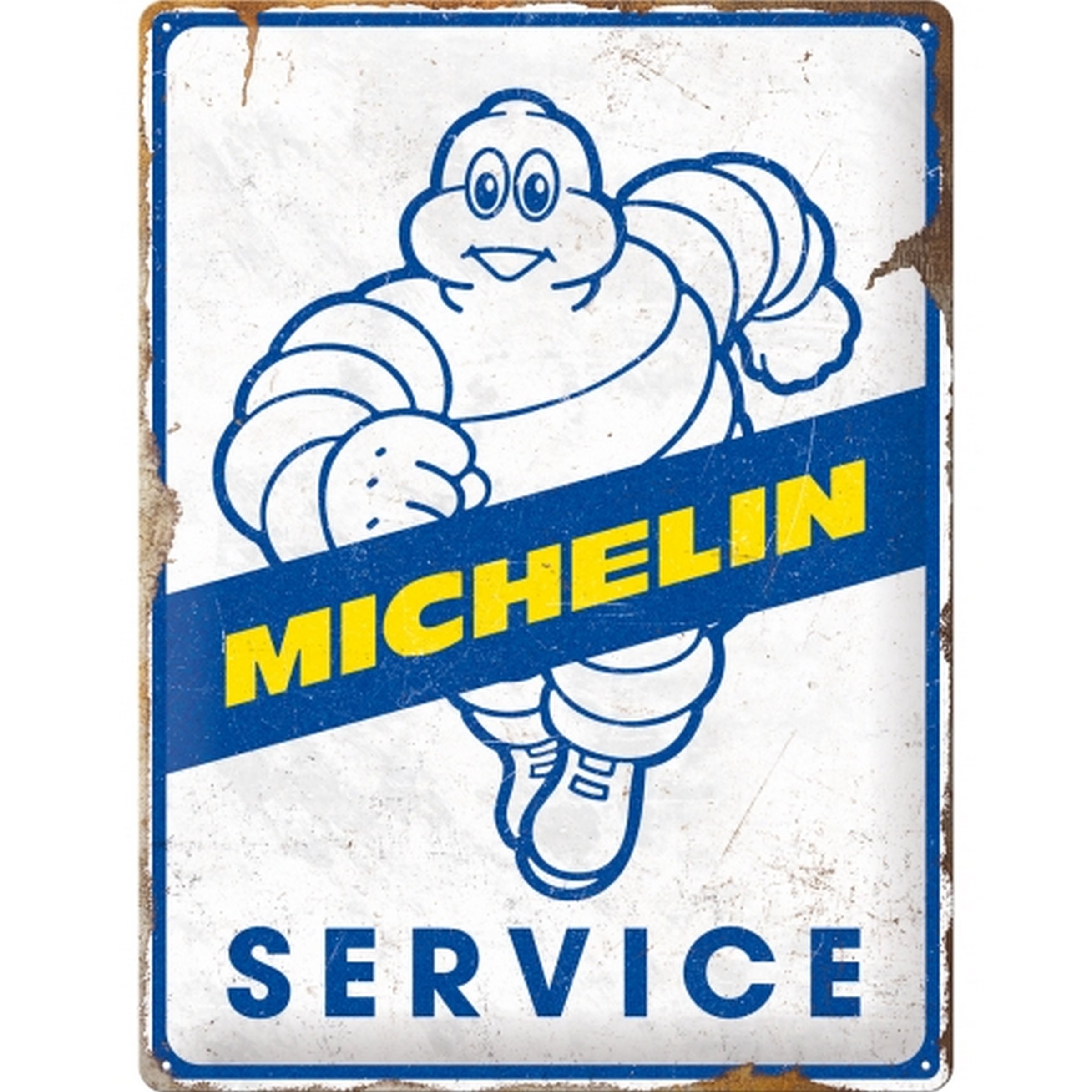 Image of Blechschild Michelin - Service