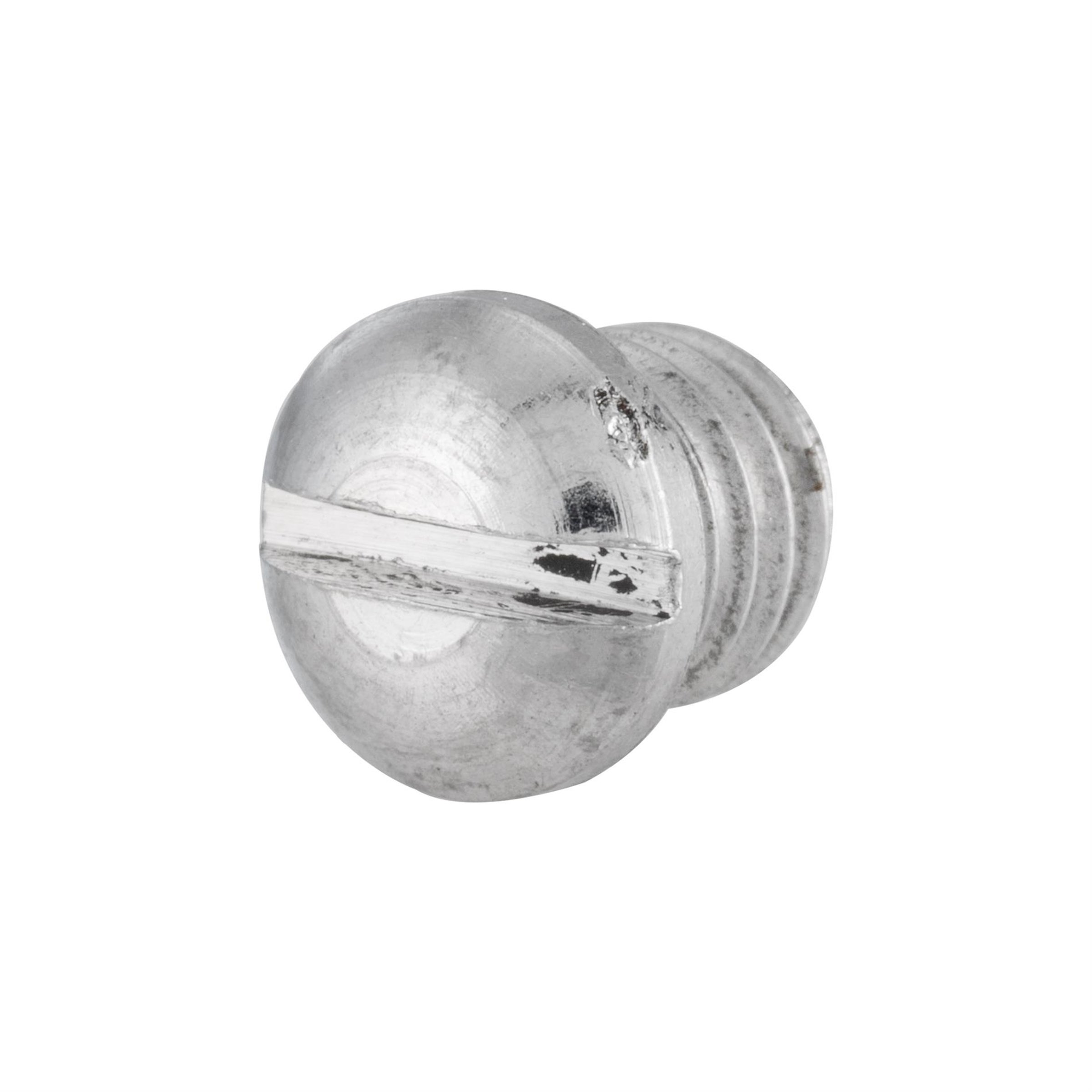 Image of Schraube Blech Lenkkopfabdeckung M8 mm, Schlitz, vorne, unten für Vespa 90/125GT/PV/Super/50GL/Sprint/180SS für Vespa 90/125GT/PV/Super/50GL/Sprint/180SS