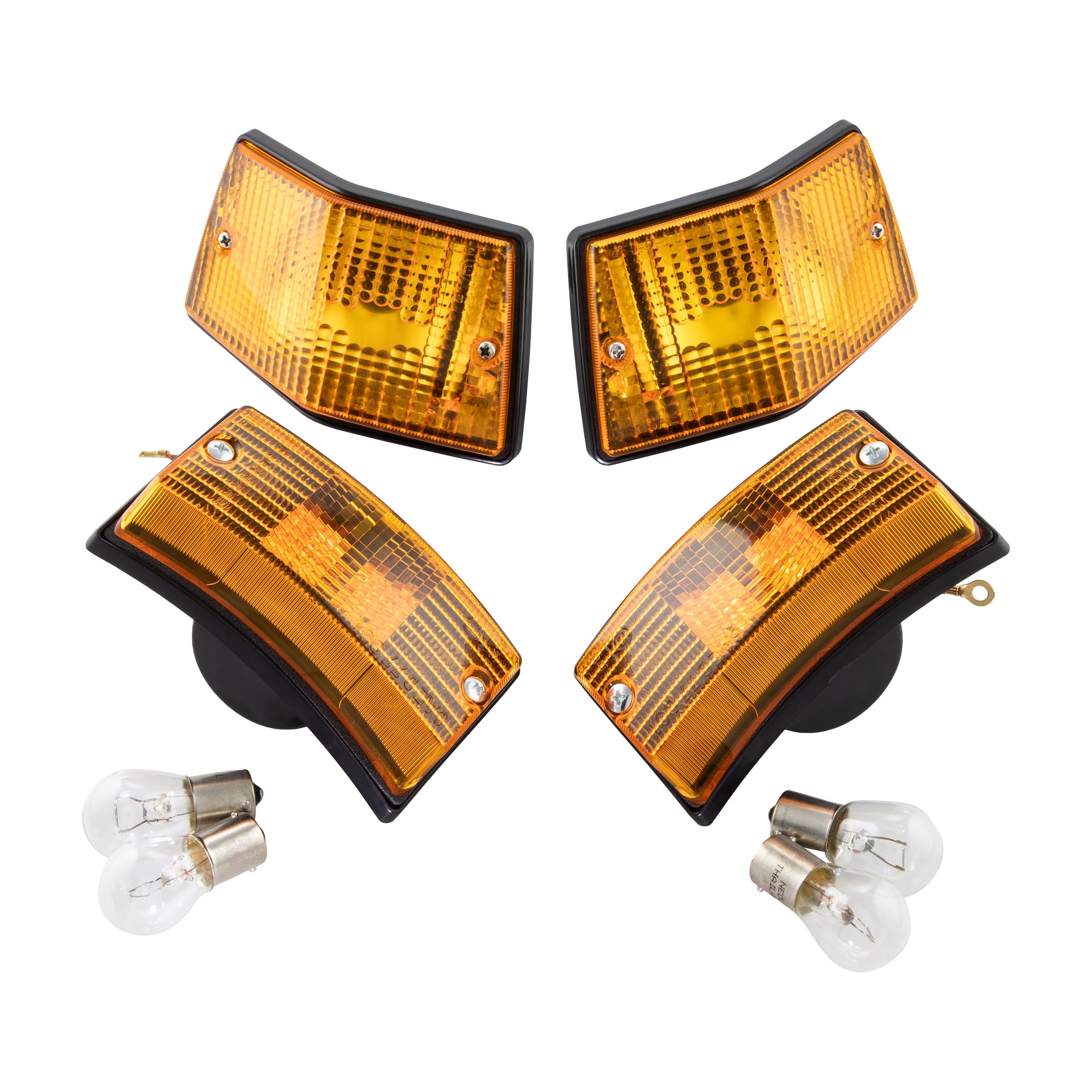 Image of Blinker Kit SIEM vorne & hinten für Vespa PX80-200/PE/Lusso/T5 für Vespa PX80-200/PE/Lusso/T5
