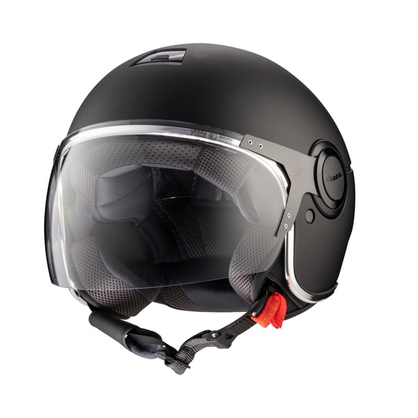 Image of Helm PIAGGIO Vespa Argentario, schwarz matt, opaco, 99/C, Gr. L, 59-60cm Jethelm