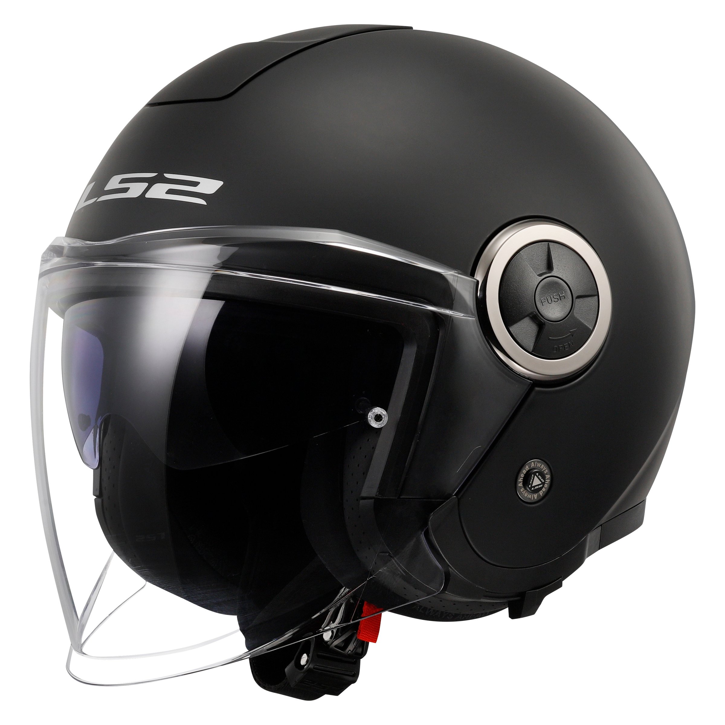 Image of Helm LS2 Classy, schwarz matt, Gr. 2XL, 61-62cm Jethelm Jethelm