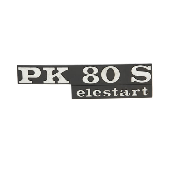 Image of Schriftzug "PK80S elestart" Seitenhaube links 198199 für Vespa PK80 S/Elestart V8X5T