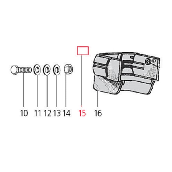 Image of Reflektor LML, Abdeckung, SF524-0982 für LML Star 200 4T/Star Deluxe/II 125 CVT