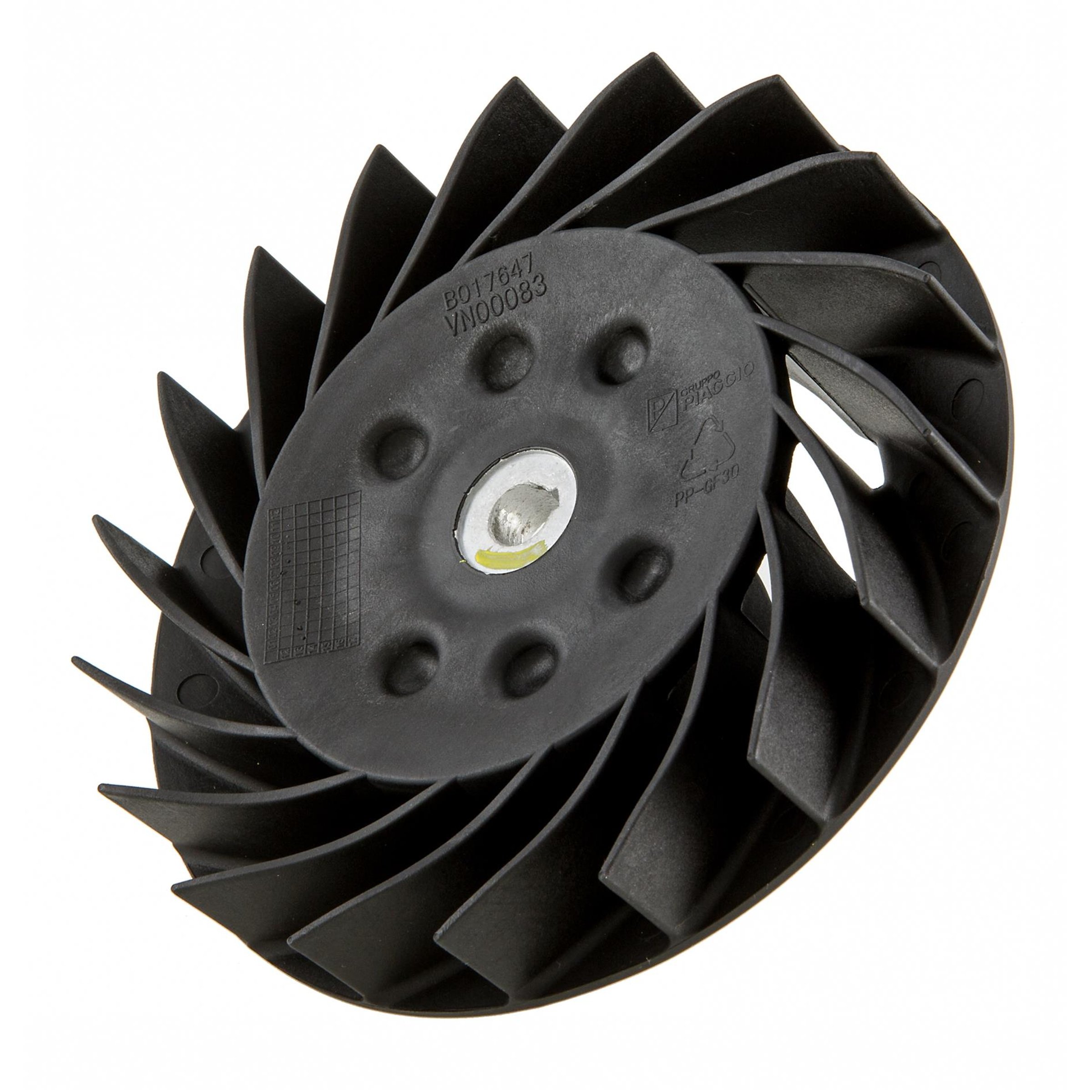 Image of Lüfterrad PIAGGIO, 1A001379 - B013561 für Vespa LX/LXV/S/Primavera/Sprint/946 3V i.e. 125-150ccm 4T AC für Vespa LX/LXV/S/Primavera/Sprint/946 3V i.e. 125-150ccm 4T AC