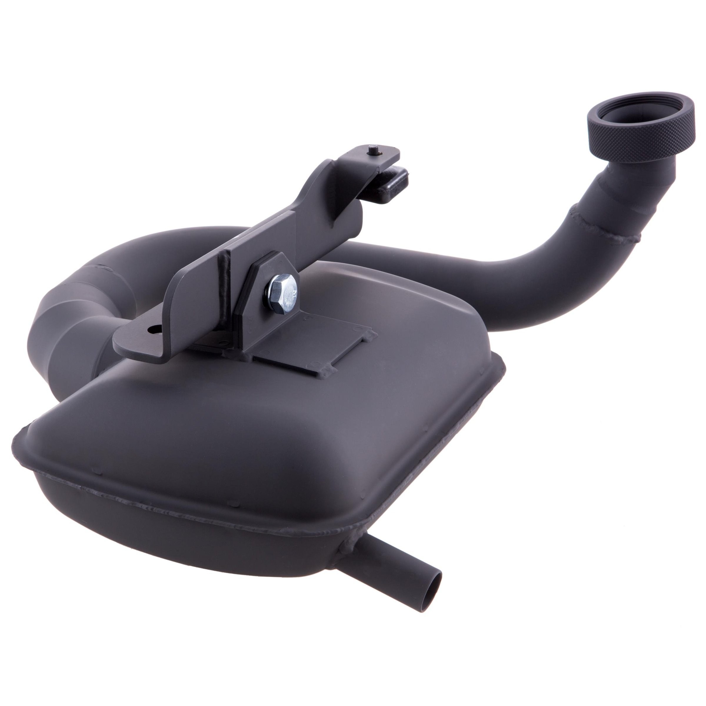 Image of Rennauspuff SIP Road, Material: Stahl schwarz für Vespa 150 GS VS2-5T, 1956-1961 für Vespa 150 GS VS2-5T, 1956-1961