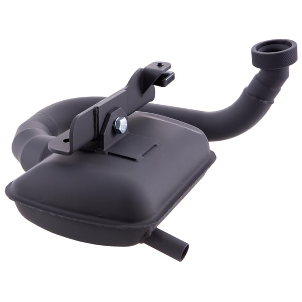 Image of Rennauspuff SIP Road, Stahl schwarz für Vespa 150 GS VS2-5T, 1956-1961