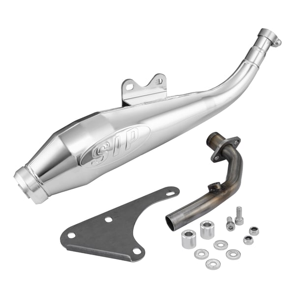Image of Rennauspuff SIP für Vespa Primavera/Sprint 125-150ccm i.e. 3V 4T AC für PIAGGIO 3V LEM (Euro3)/iGet (Euro4/Euro5)