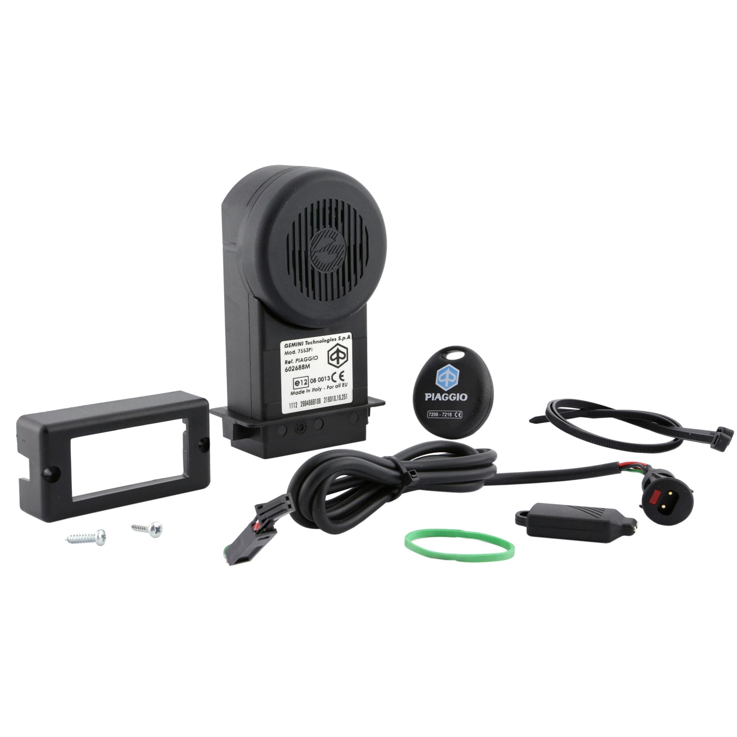 Image of Alarmanlage PIAGGIO e-Lux "plug&play" für Vespa ET2/ET4/LX/LXV/S/Primavera/Sprint/GTS/GTS Super/GT/GT L 50-300ccm für Vespa ET2/ET4/LX/LXV/S/Primavera/Sprint/GTS/GTS Super/GT/GT L 50-300ccm