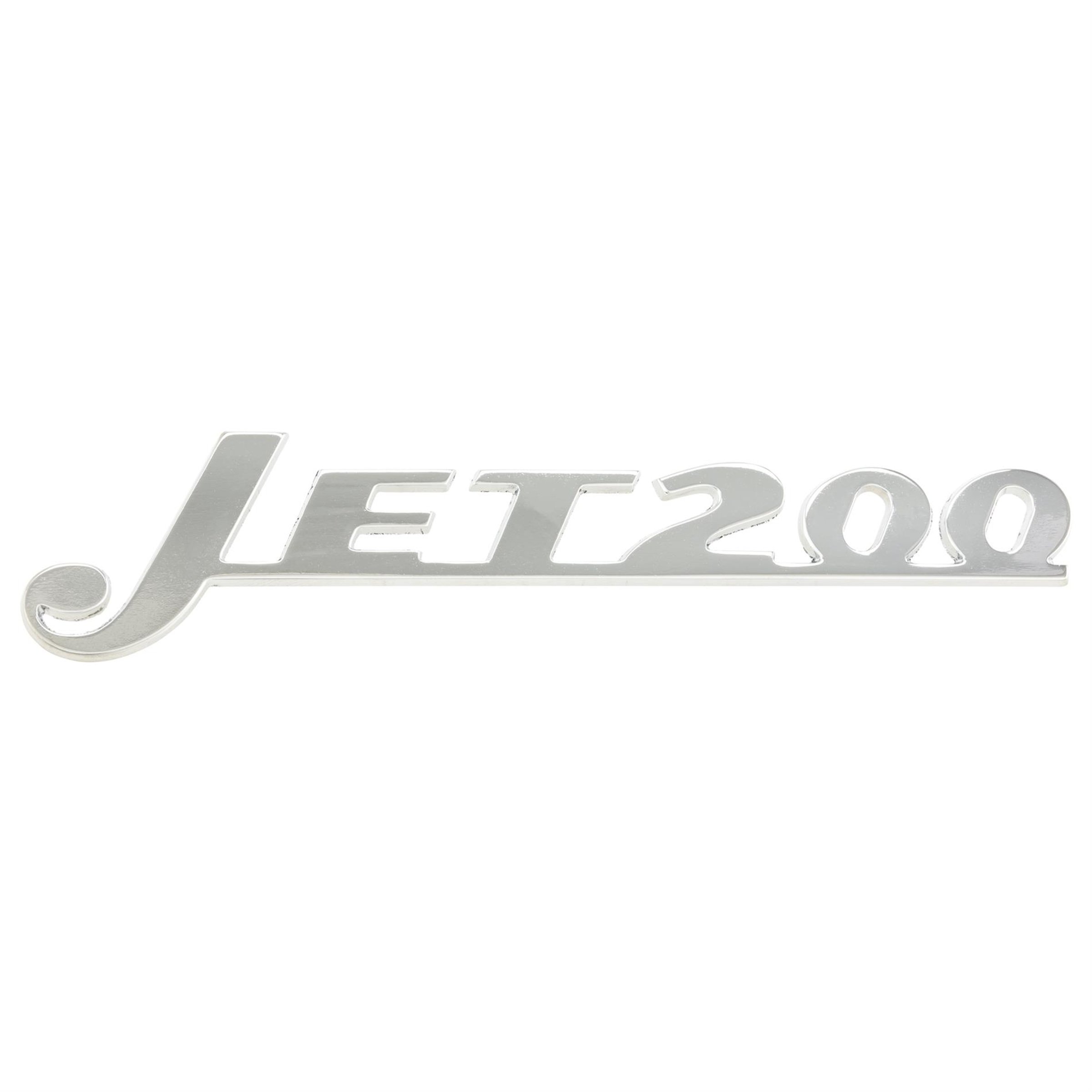 Image of Schriftzug CASA LAMBRETTA "Jet200" für Lambretta Jet 200 für Lambretta Jet 200