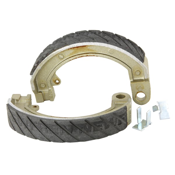 Image of Bremsbacken NEWFREN AntiAQUA, 10", vorne, 180203 - 610345M für Vespa 125 GT-TS/150 GS-Sprint V/160 GS/180 SS/Rally
