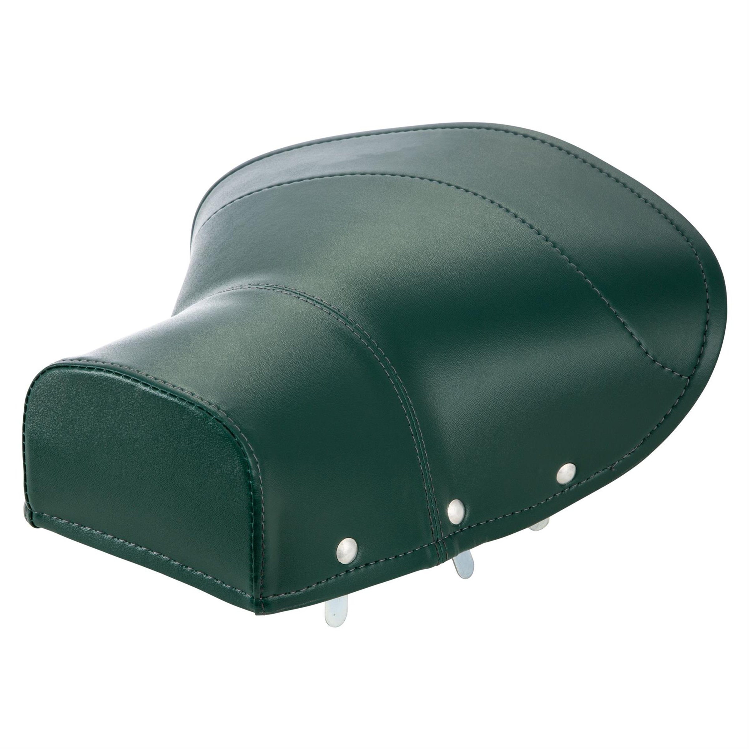 Image of Schwingsattelbezug ECO dunkelgrün vorne für Vespa 125 VNB6/GT/Super/150 Sprint/Super für Vespa 125 VNB6/GT/Super/150 Sprint/Super