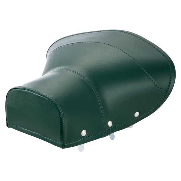 Image of Schwingsattelbezug ECO dunkelgrün vorne für Vespa 125 VNB6/GT/Super/150 Sprint/Super