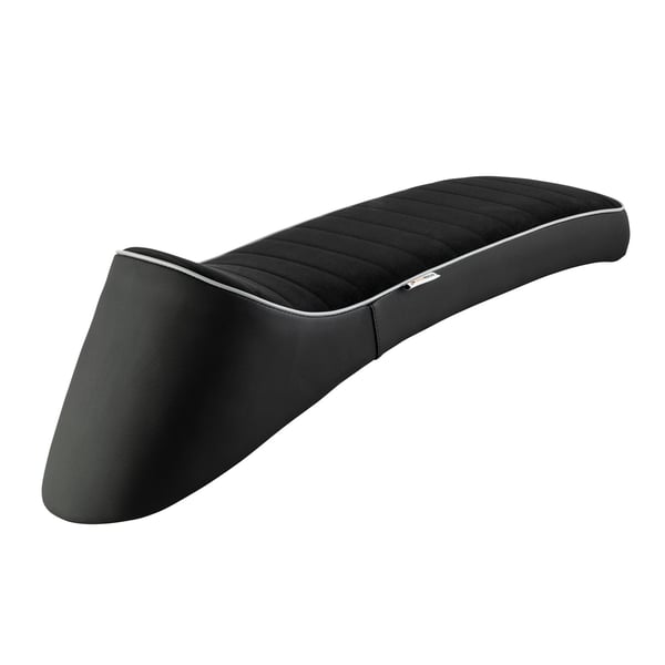 Image of Sportsitzbank NISA Ancelotti schwarz abgesteppt für Lambretta 125 LI/Special/GP/DL/150 LI/Special/SX/GP/175 TV/200 TV/SX/GP/DL