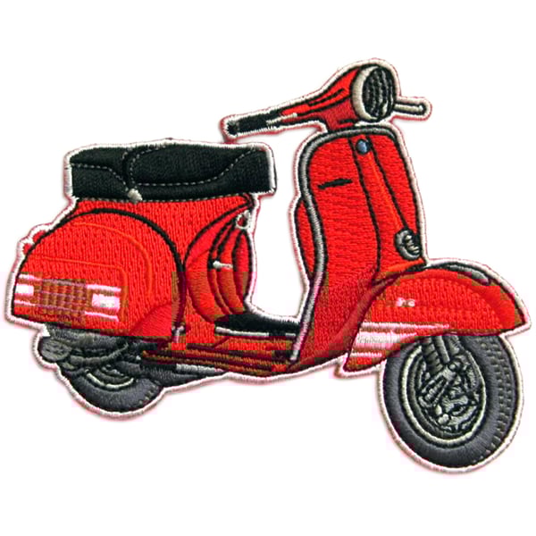 Image of Aufnäher mit Motiv Vespa Rally 200 Motorroller