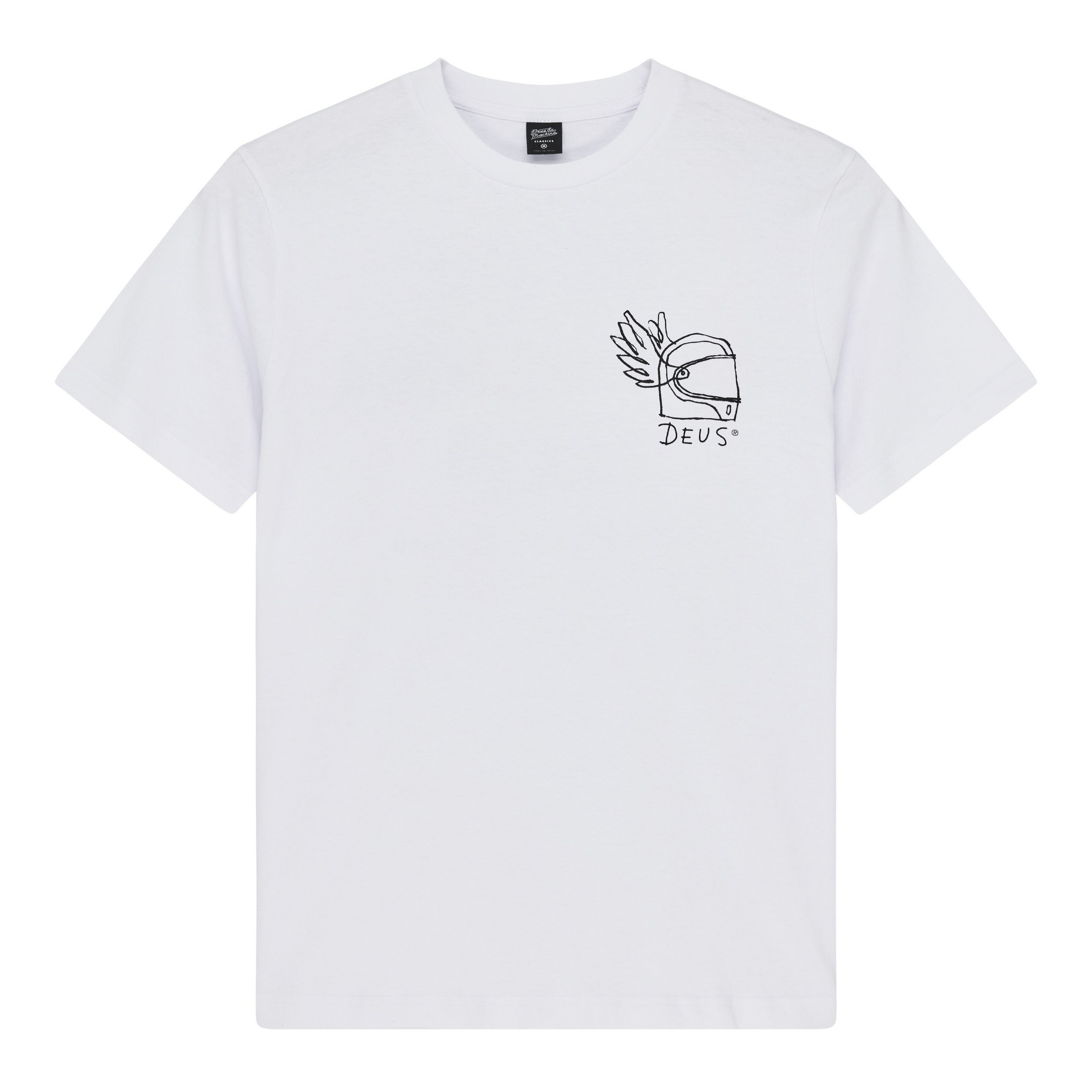 Image of T-Shirt DEUS Harajuku Helmet Tee Größe: M für Männer für Männer