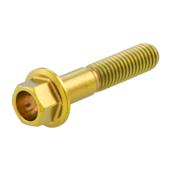 Image of Schraube Variatordeckel M6x30 mm, Sechskant mit Flansch für PIAGGIO 50-300ccm, 4T, AC/LC