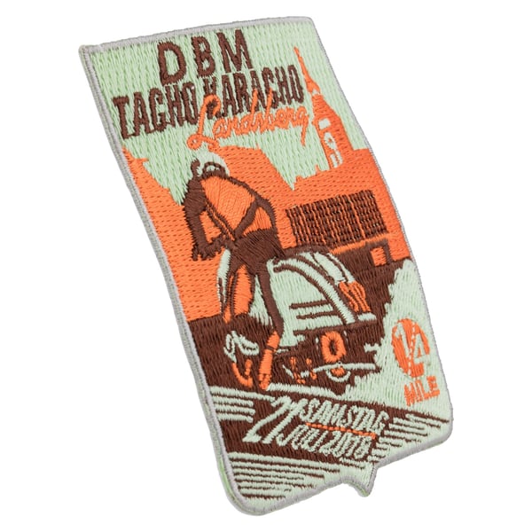 Image of Aufnäher mit Motiv Tacho Karacho 2018