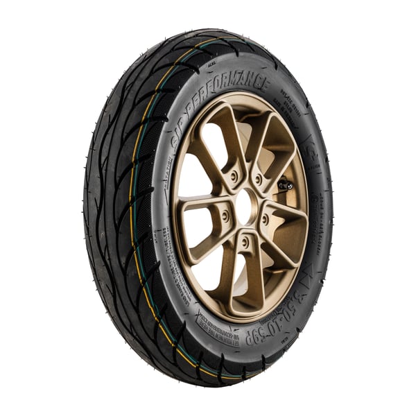 Image of Komplettrad SIP Performance 3.50-10 59P TL/TT für PIAGGIO ZIP II/SP/ZIP2000/Vespa ET2/ET4 50-150