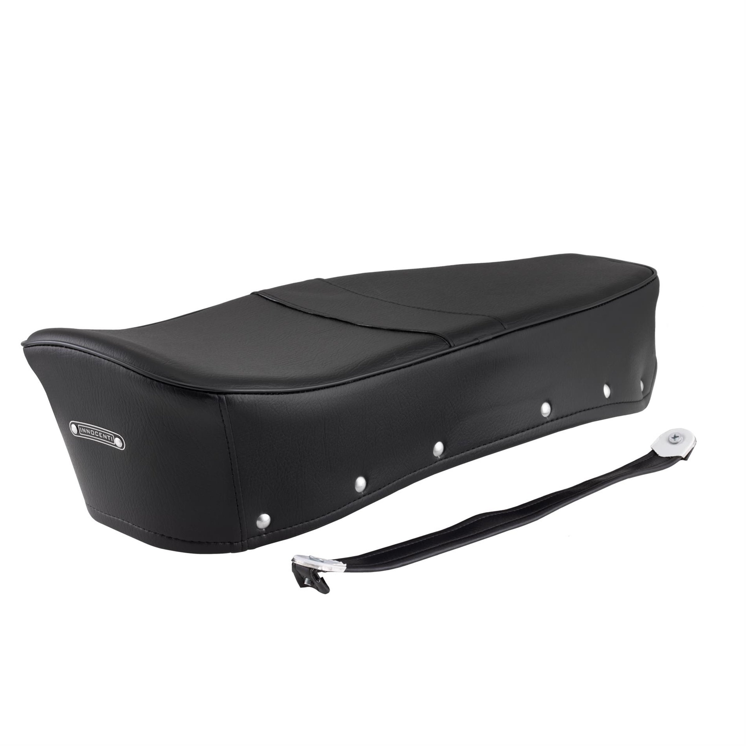 Image of Sitzbankbezug schwarz für Lambretta 125 LI 3°/LIS/150 LI 3°/LIS/SX/175 TV 3°/200 SX für Lambretta 125 LI 3°/LIS/150 LI 3°/LIS/SX/175 TV 3°/200 SX