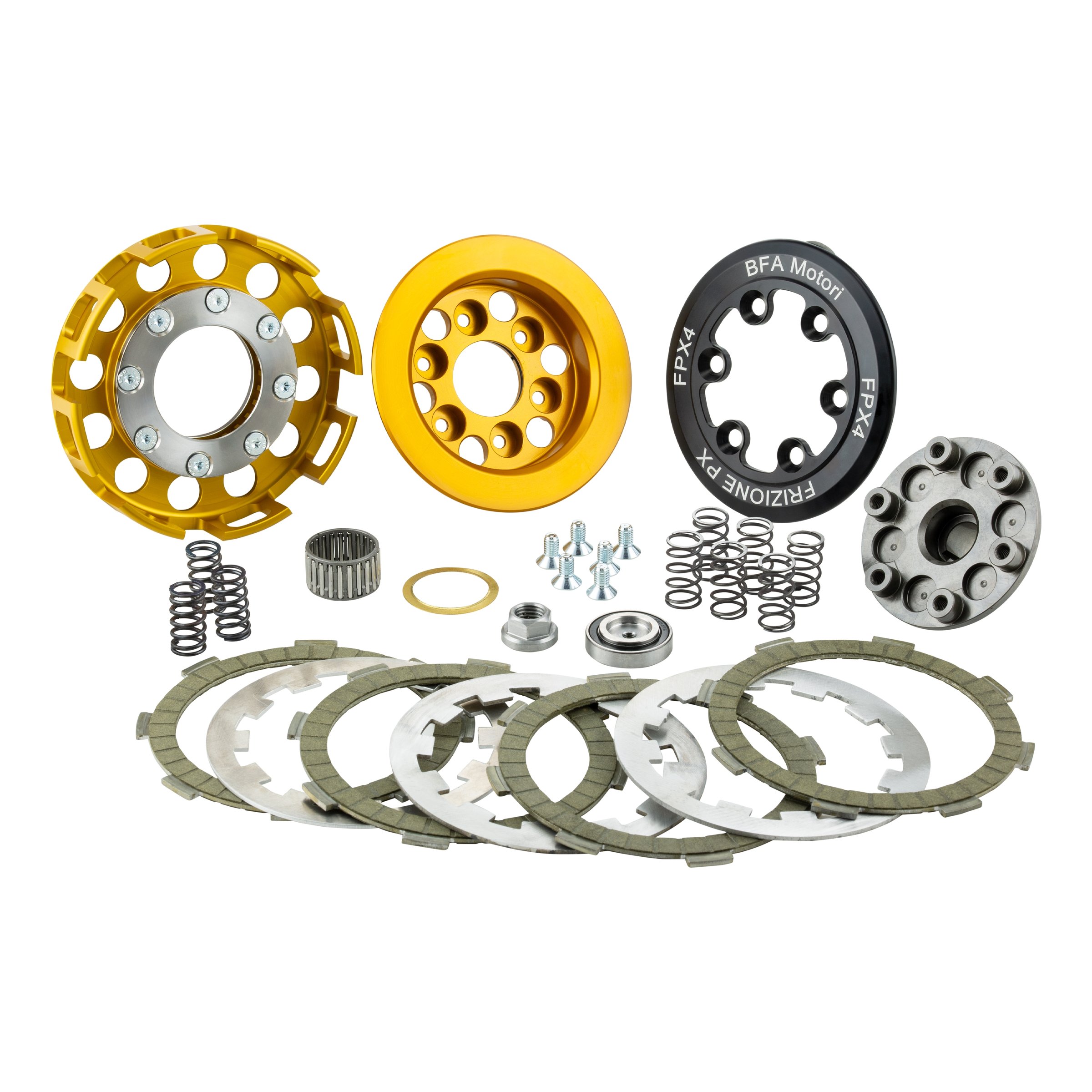 Image of Kupplung BFA MOTORI FPX4 für Vespa 125 VNA-TS/150 VBA-Super/180-200 Rally/PX80-200/PE/Lusso/T5/Cosa für Vespa 125 VNA-TS/150 VBA-Super/180-200 Rally/PX80-200/PE/Lusso/T5/Cosa
