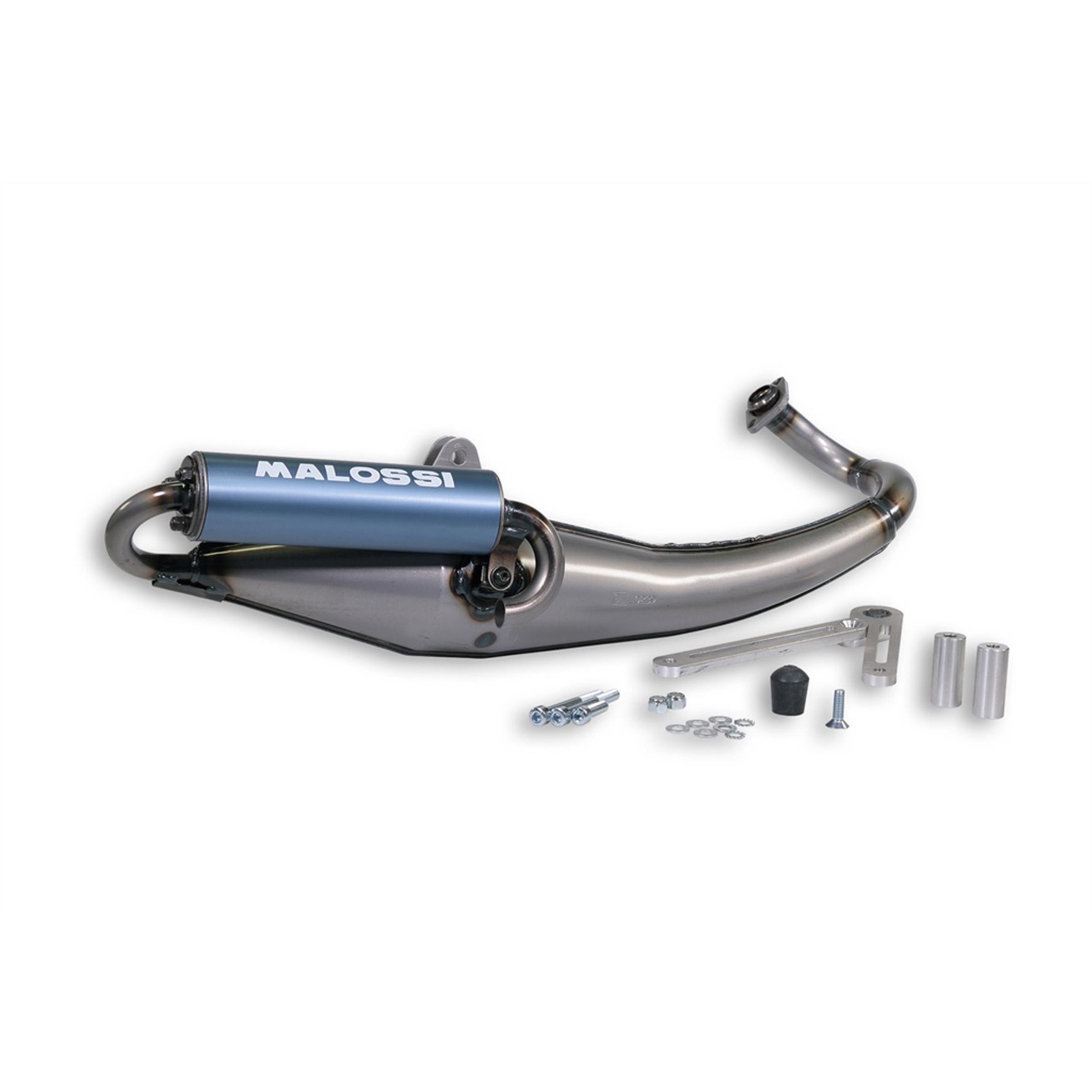 Image of Rennauspuff MALOSSI Flip 3216988 für APRILIA SR Motard/ PIAGGIO Typhoon (- 11-) 50ccm 2T LC für APRILIA SR Motard/ PIAGGIO Typhoon (- 11-) 50ccm 2T LC