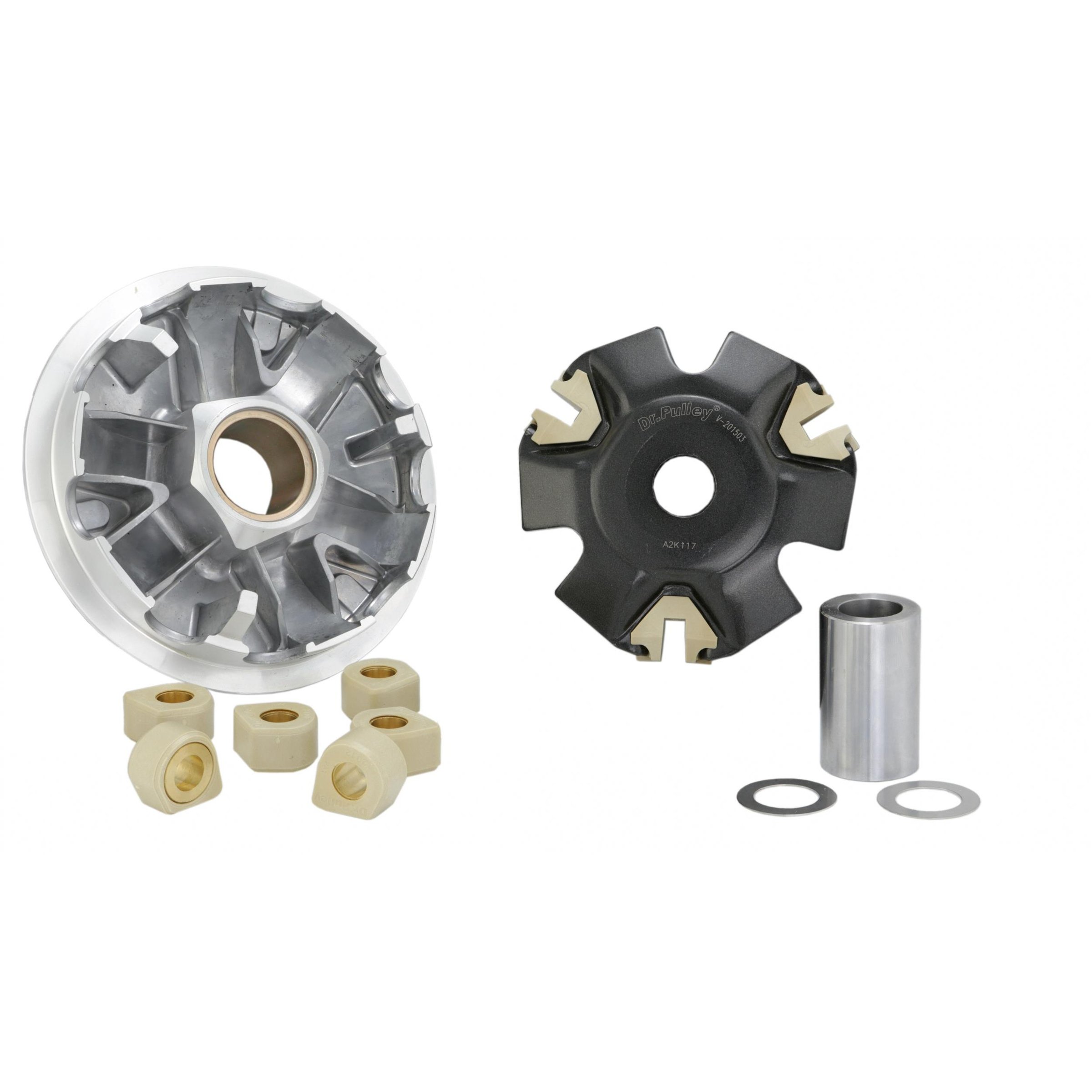 Image of Variator DR. PULLEY für Vespa ET4/LX/LXV/S/GTS/GTS Super/GTV/GT/GT L 125-200ccm für Vespa ET4/LX/LXV/S/GTS/GTS Super/GTV/GT/GT L 125-200ccm
