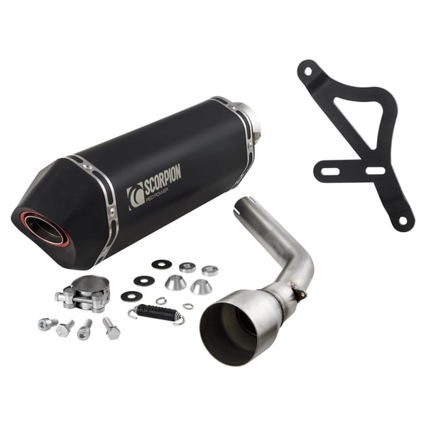 Image of Rennauspuff SCORPION "Red Power" für Vespa GTS/GTS Super/GTV 300ccm HPE (`19-`20)