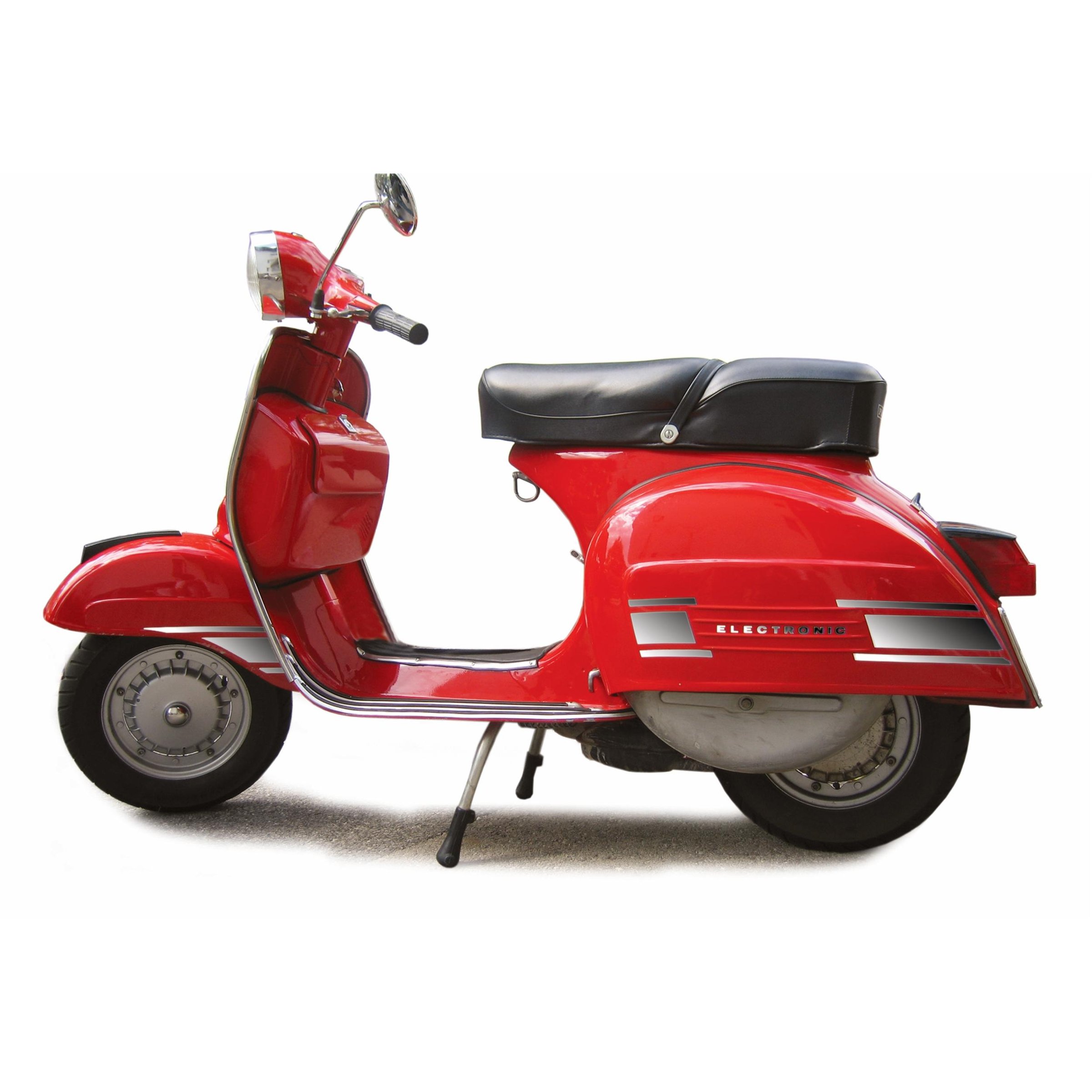 Image of Aufkleberdekorset mit Motiv "Electronic" für Vespa Rally 200 für Vespa Rally 200