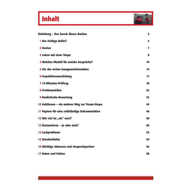 Image of Buch "Vespa Klassische Zweitaktmodelle 1960 - 2008" Praxisratgeber Klassikerkauf