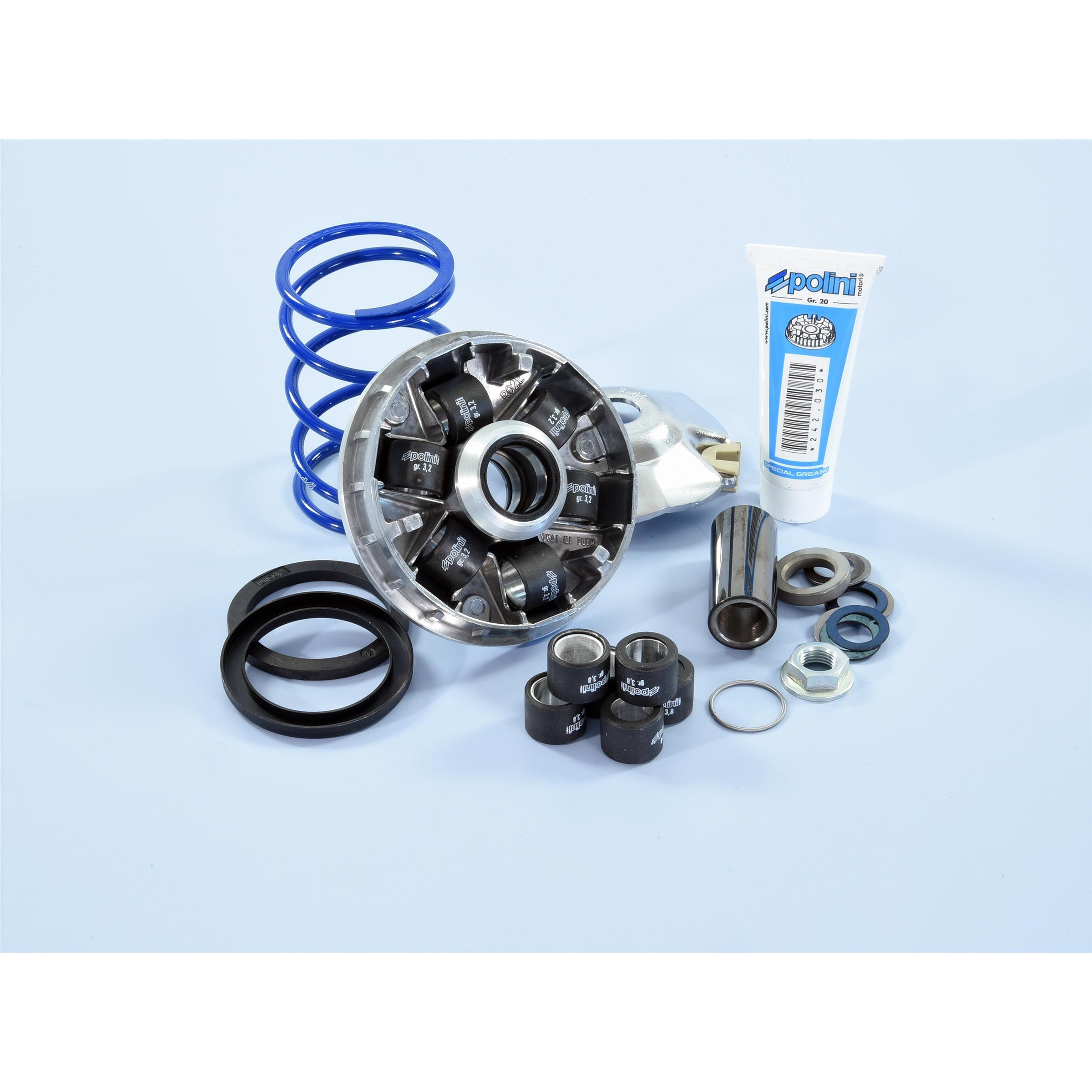 Image of Variator POLINI Hi-Speed Evolution II, 241.749 für Vespa ET2/LX/LXV/S/Primavera/Sprint 50ccm 2T AC für Vespa ET2/LX/LXV/S/Primavera/Sprint 50ccm 2T AC