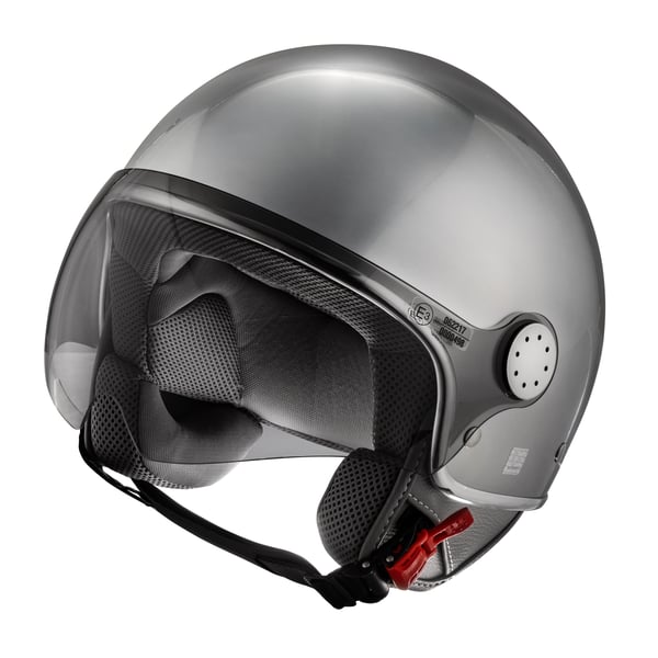 Image of Helm PIAGGIO Vespa Visor 4.0 DEC, silber, Gr. M, 57-58cm Jethelm