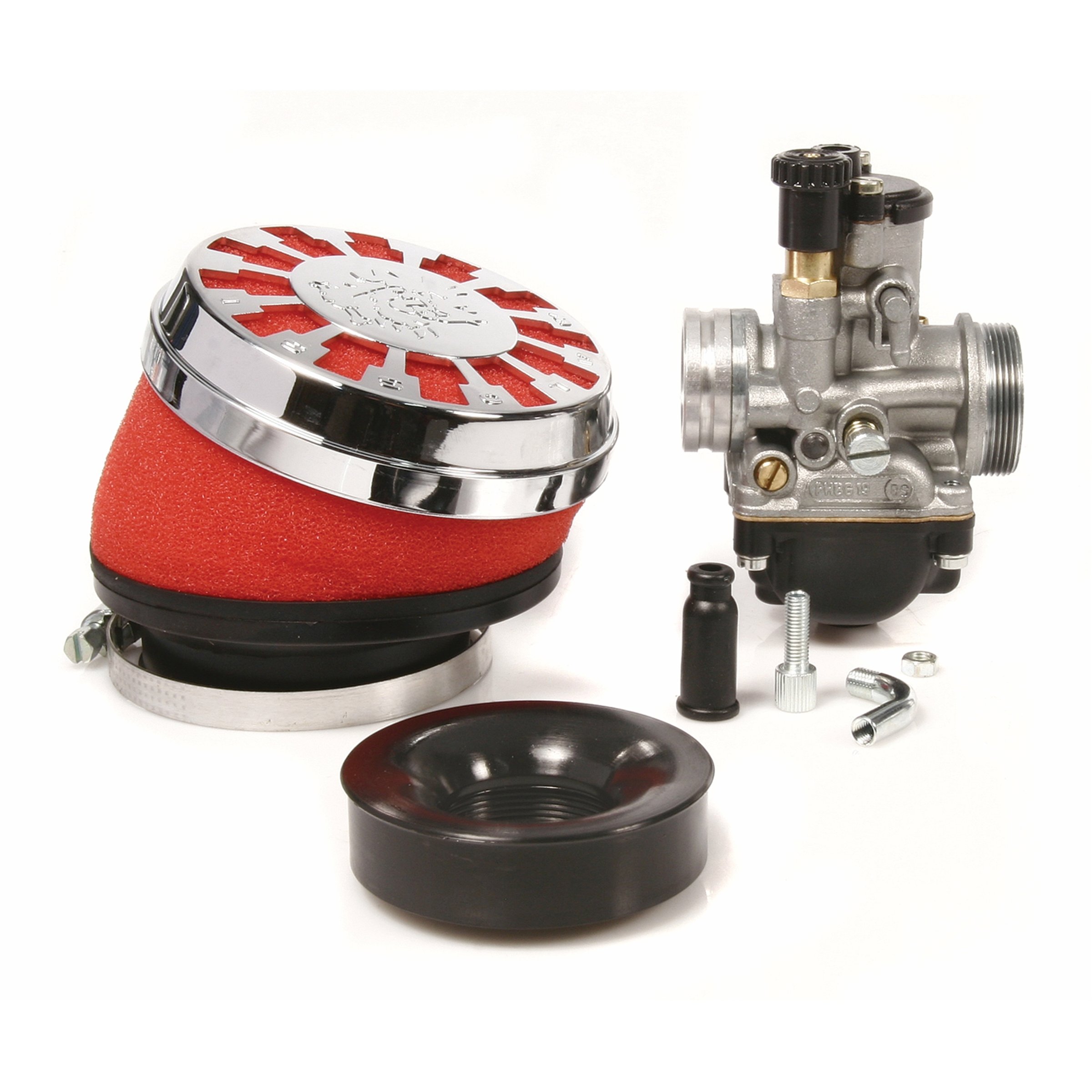 Image of Vergaserkit MALOSSI PHBG 19 Rundschieber 1611021.T für GILERA/PIAGGIO/MINARELLI für GILERA/PIAGGIO/MINARELLI