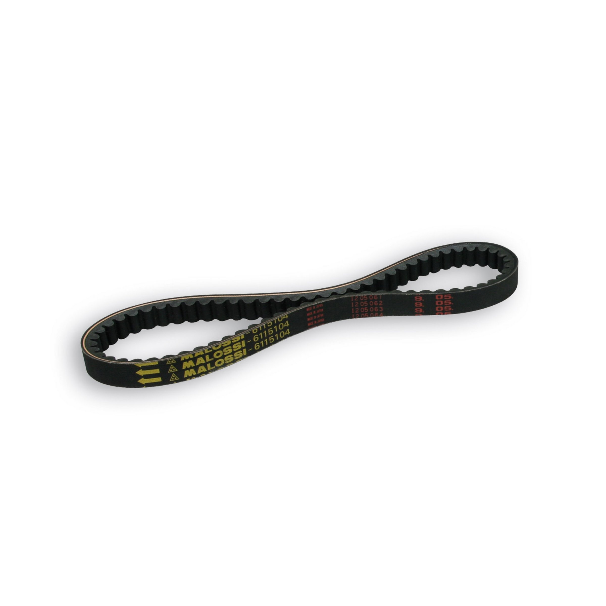 Image of Keilriemen MALOSSI X-K Belt, 6119431 für APRILIA/DERBI/GILERA/PIAGGIO/VESPA, für 50ccm 2T LC für APRILIA/DERBI/GILERA/PIAGGIO/VESPA, für 50ccm 2T LC