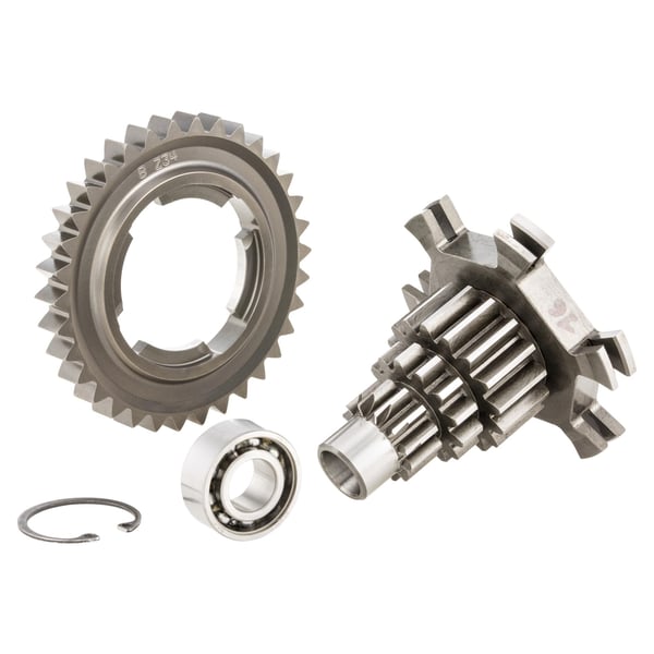 Image of Nebenwelle Zahnradsatz Z 12-13-16-16 BENELLI für Vespa 200 Rally/P125-150X 2°/P150S 2°/P200E/PX125-200 E/Lusso/'98/MY/'11/T5/Cosa