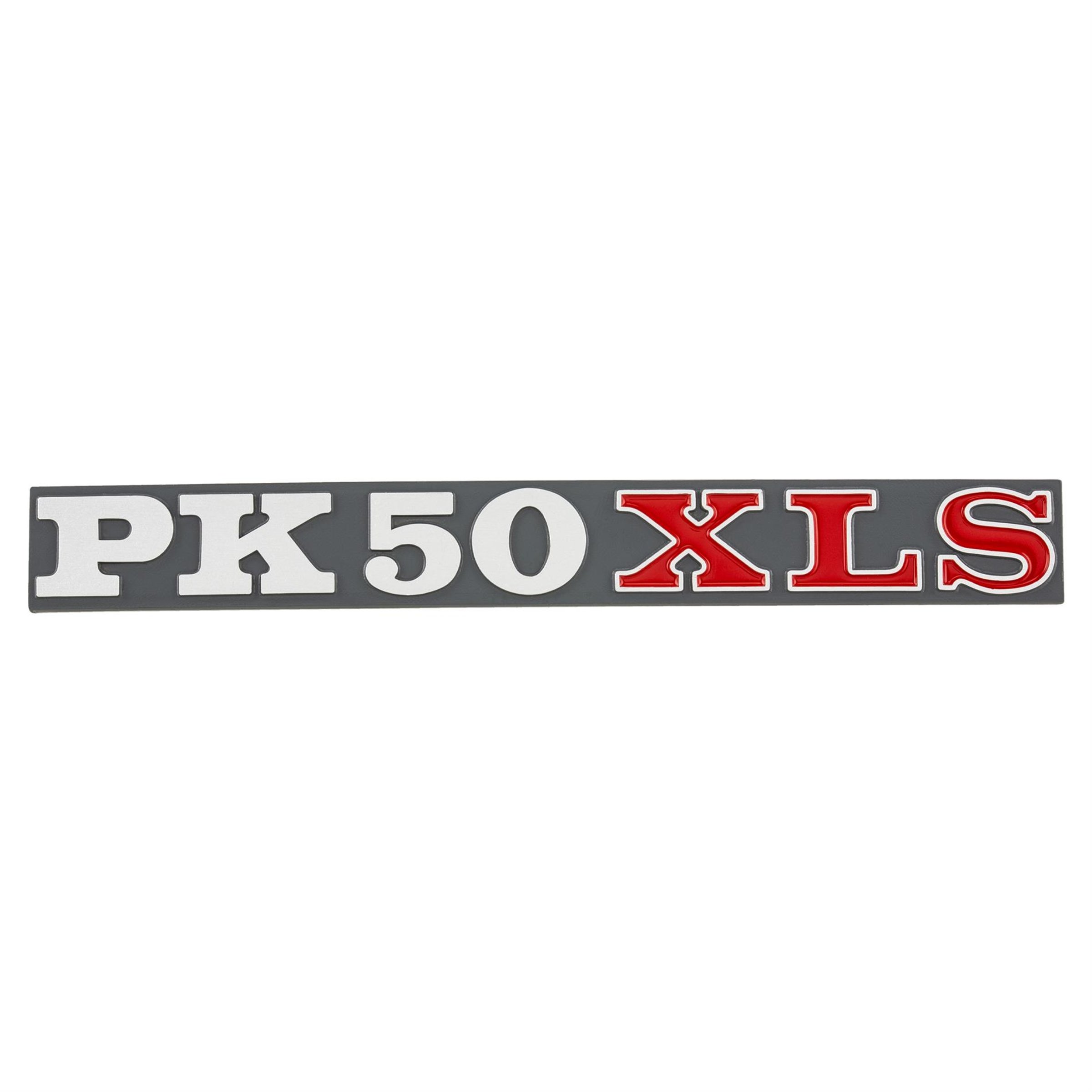 Image of Schriftzug "PK50XLS"Seitenhaube7,5cm Lochabstand, runde Pins