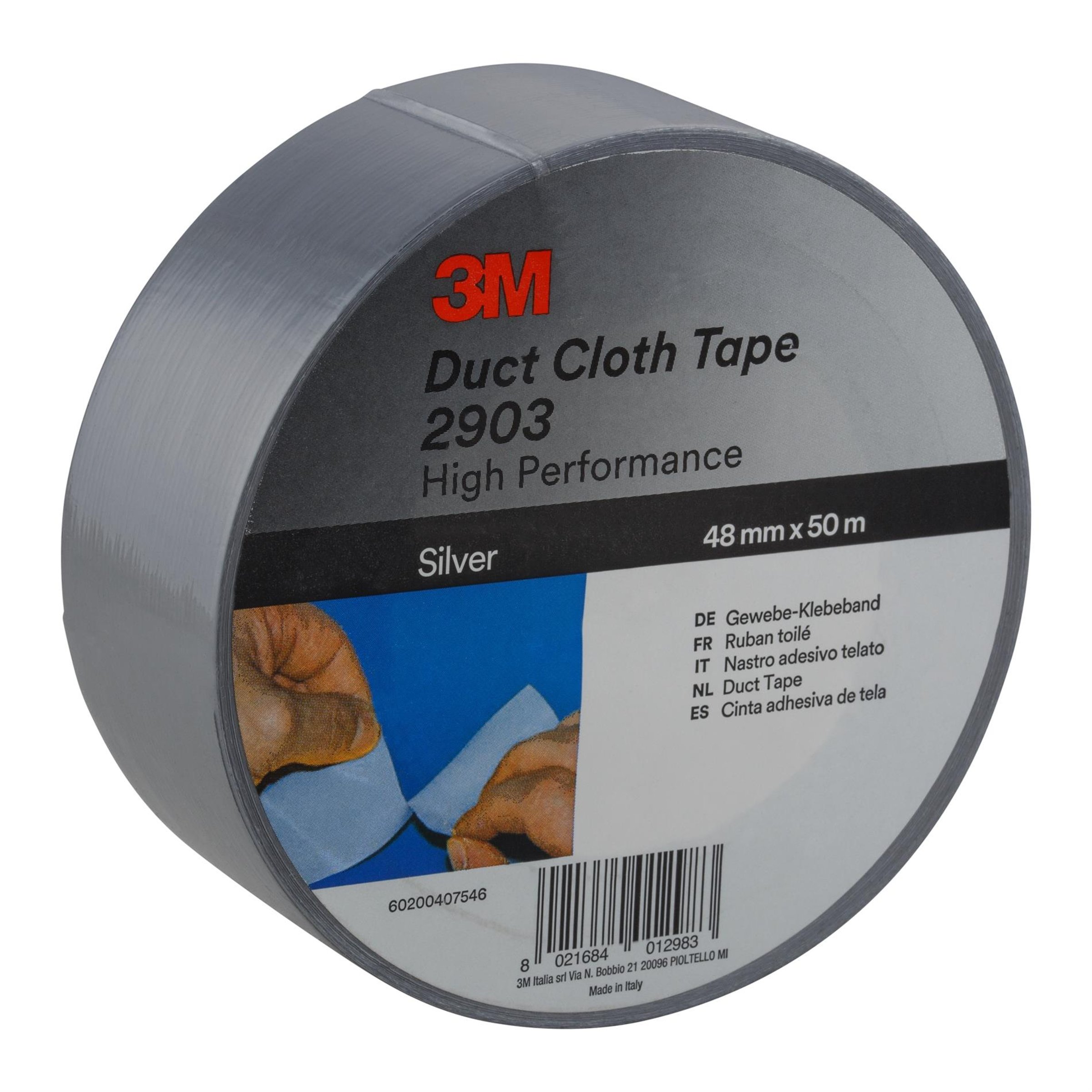 Image of Gewebeklebeband 3M 2903 silber