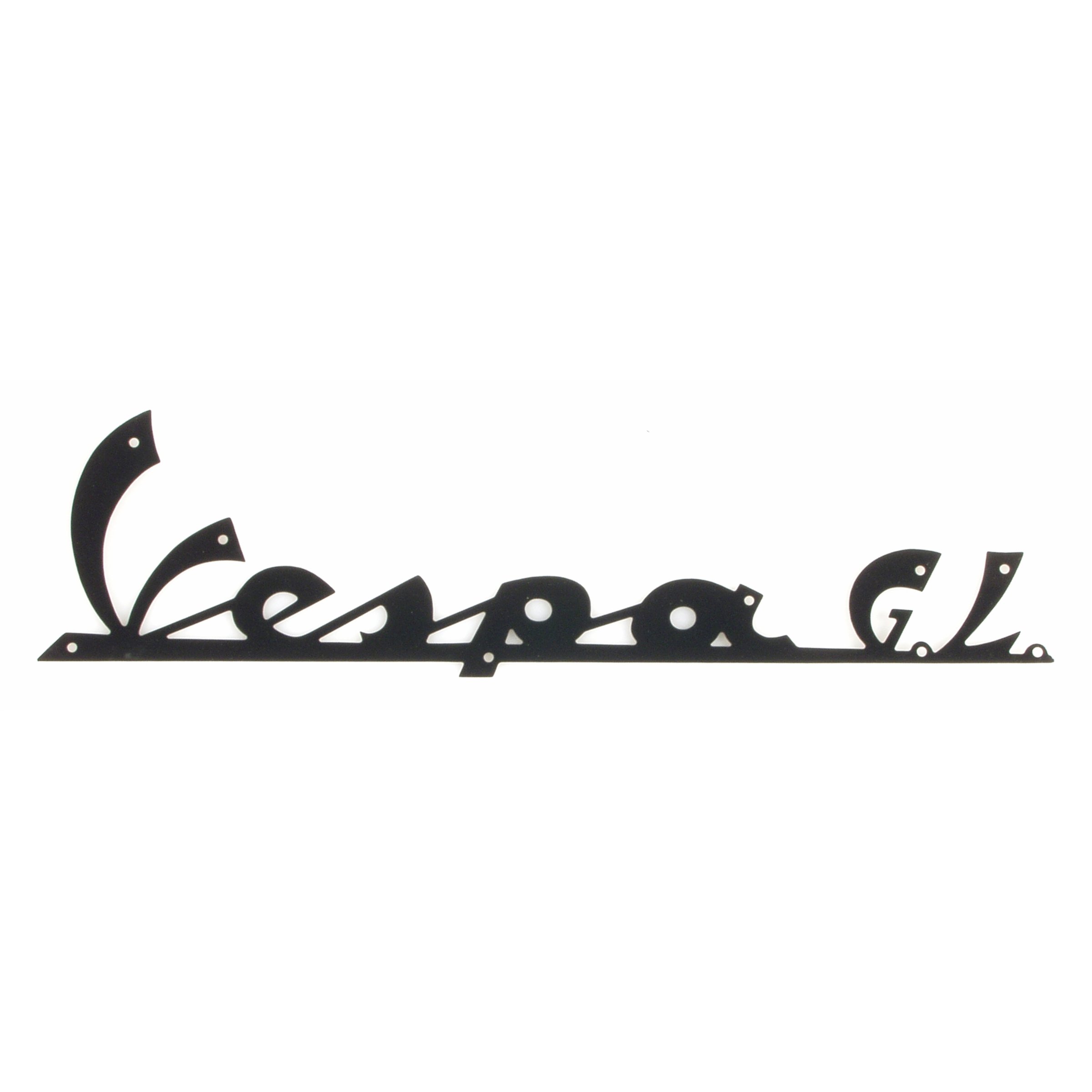 Image of Schriftzug "Vespa GL" Beinschild vorne 94793 für Vespa 150 GL VLA1T für Vespa 150 GL VLA1T
