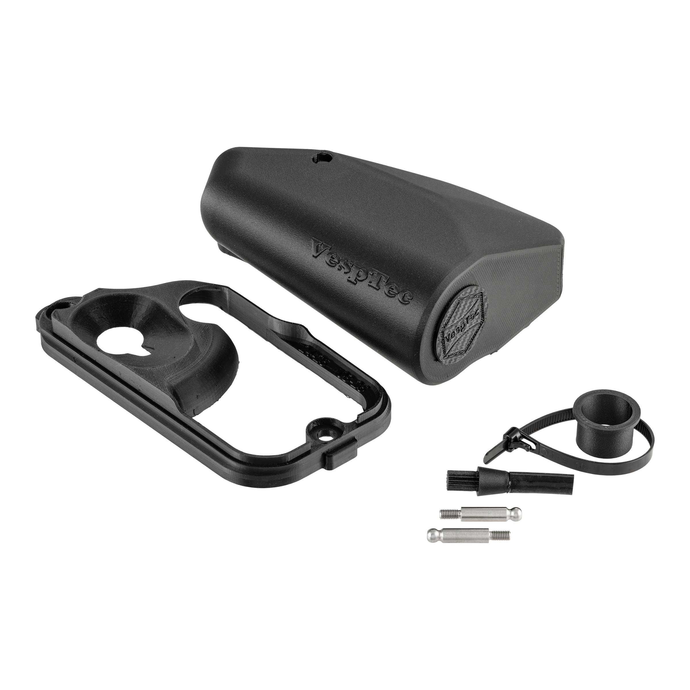 Image of Vergaserwannendeckel V.TEC Airbox Quicklock für Vergaser SI & Vergaserwanne mit und ohne Getrenntschmierung für Vespa 180-200 Rally/P80-150X/P200E/PX80-200E/Lusso/`98/MY/`11/T5 für Vespa 180-200 Rally/P80-150X/P200E/PX80-200E/Lusso/`98/MY/`11/T5 für Vespa
