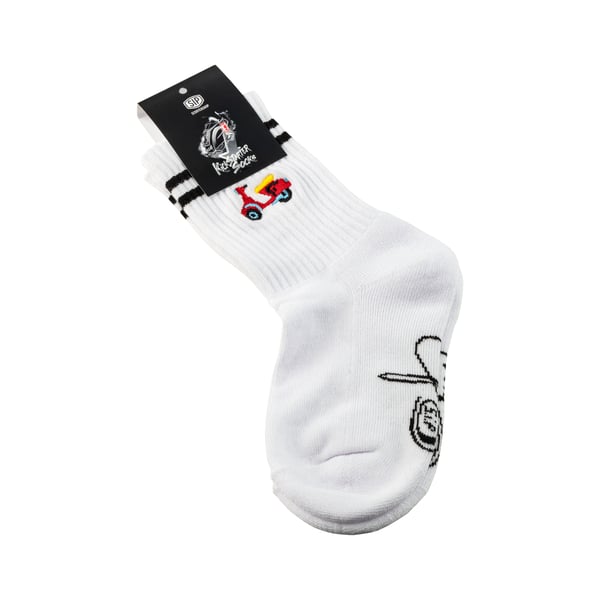 Image of Kindersocken SIP mit Motiv Vespa Motorroller Größe: 33-35
