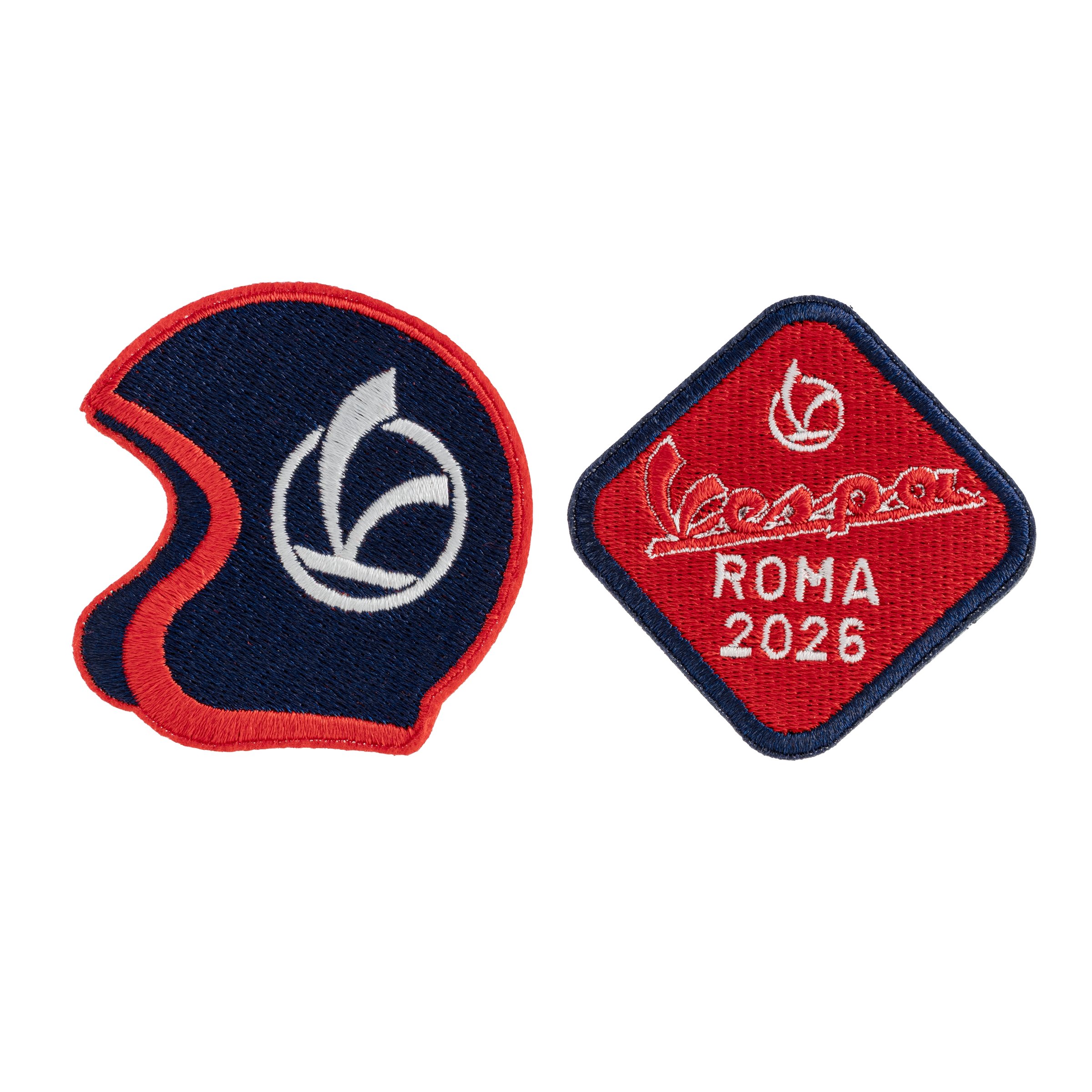 Image of Aufnäherset PIAGGIO Vespa 80 Jahre, Rome