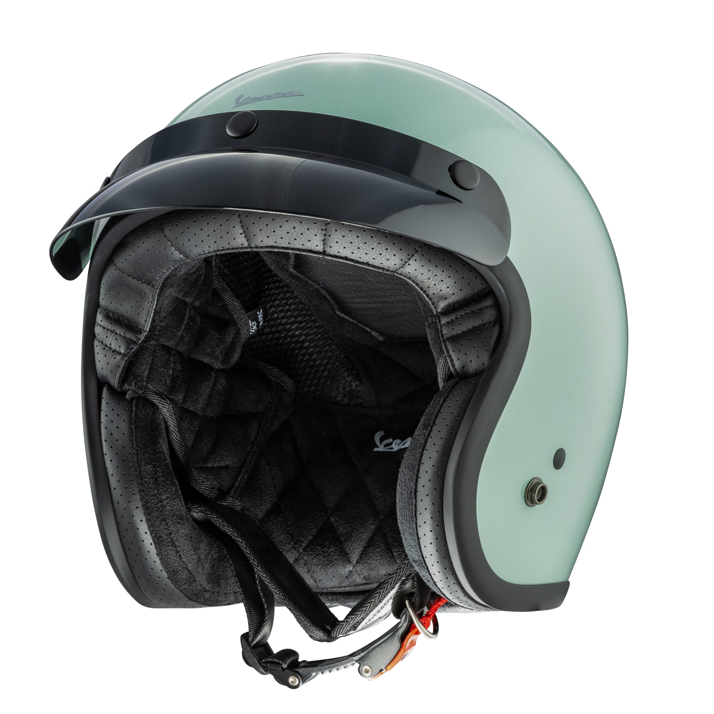 Image of Helm PIAGGIO Vespa Versilia, türkis, Gr. XS, 54cm Jethelm Jethelm Jethelm