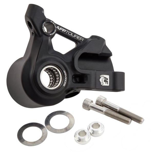 Image of Achsaufnahme AF Parts TOURER RADIAL, für GRIMECA Scheibenbremse Classic NT/PX'98/MY 20mm mit Bremszange Radial 82mm für Vespa 50-125/PV/ET3/PK/S/SS/XL/XL2/125 VNA -TS/150 VBA-Super/Rally/PX/PE/T5/Cosa