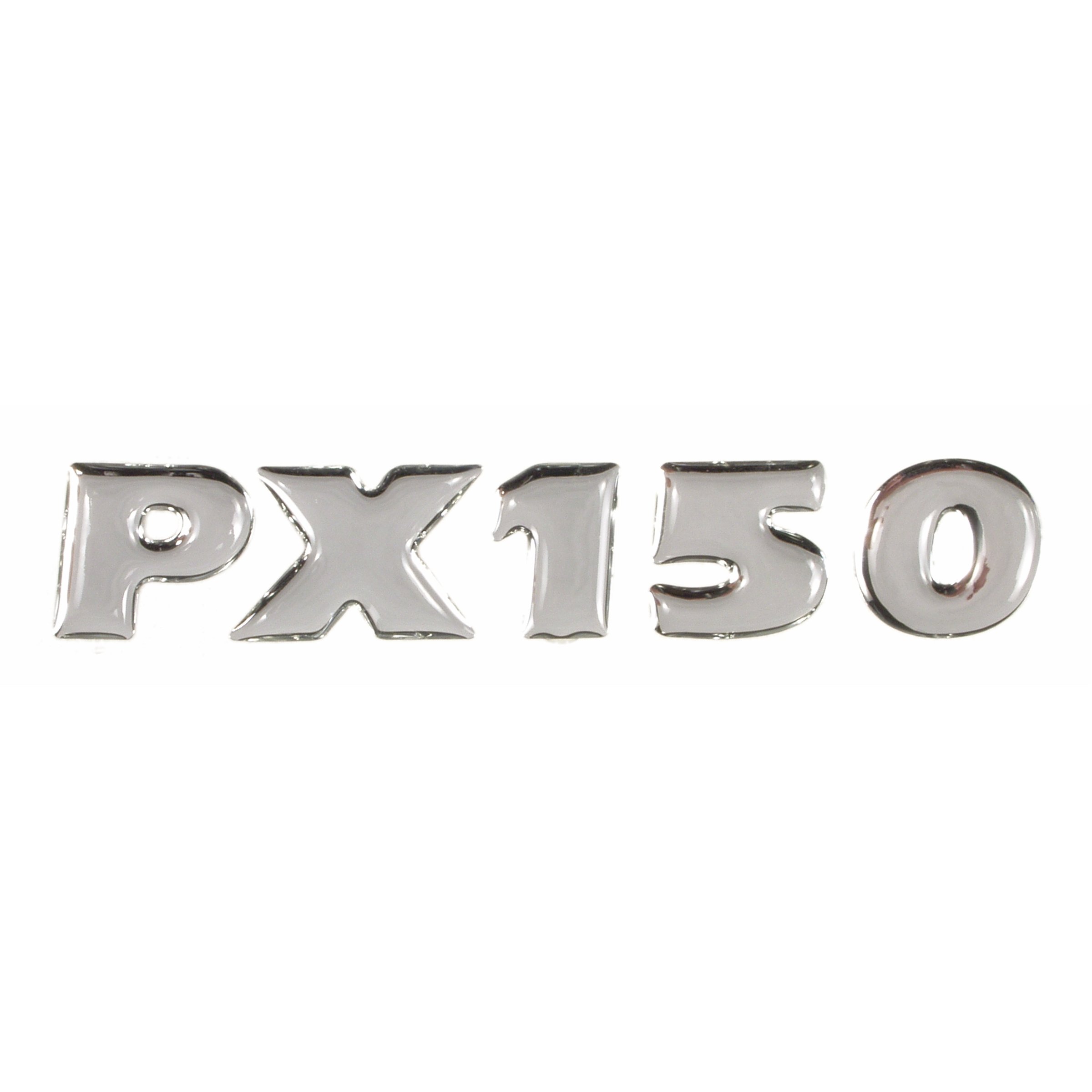 Image of Schriftzug PX150 Seitenhaube links 575796 für Vespa PX150 E '98/Millenium für Vespa PX150 E '98/Millenium