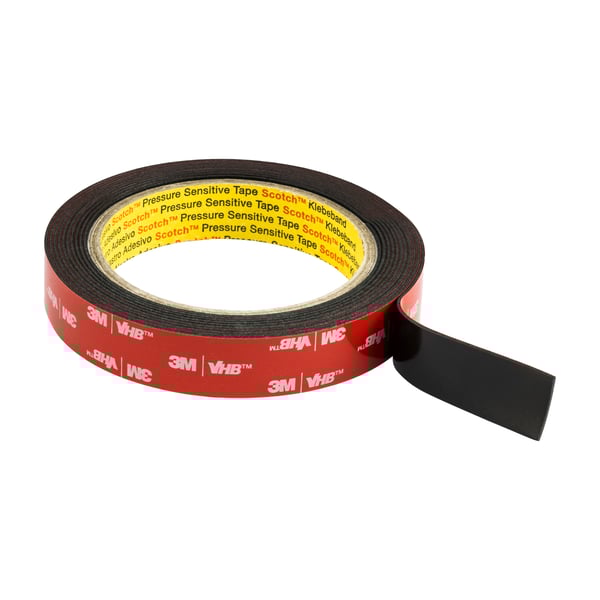 Image of Doppelseitiges Klebeband 3M 5952F schwarz