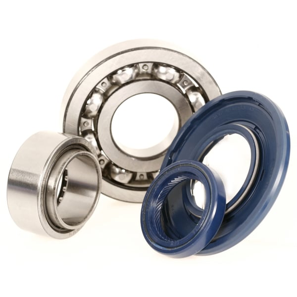 Image of Lagersatz Kurbelwelle SIP 25x62x12/25x38x15, 24x35x6/31x62x5.8/4.3 mm Lichtmaschinenseite und Kupplungsseite (LIMA & KULU) für Vespa 125 GTR 2°/TS 2°/150 Sprint V 2°/Super 2°/Rally/PX80-200/PE/Lusso/Cosa