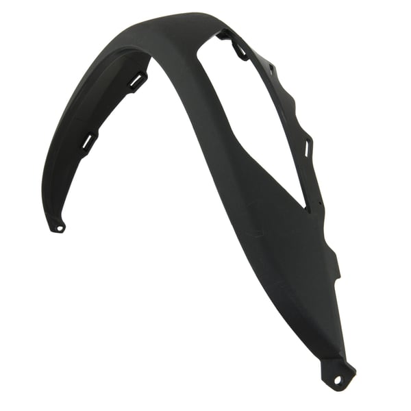 Image of Kotflügel PIAGGIO, vorne, rechts Kunststoff schwarz gefärbt 624436000P - 624436000C für PIAGGIO MP3 125-500ccm